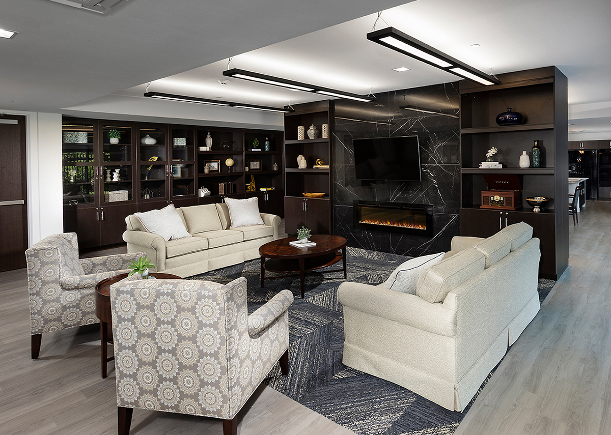 Crossing Commons living area