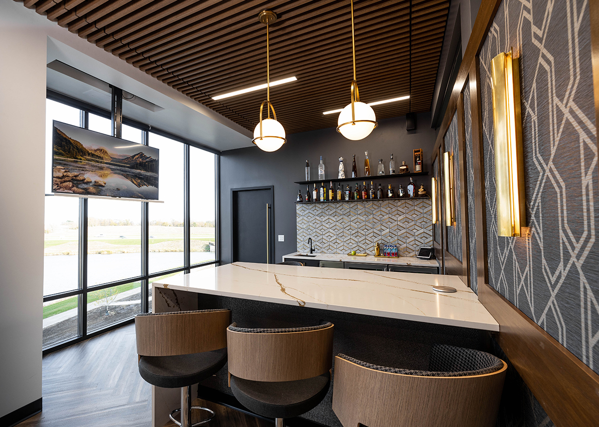 VizyPay smaller bar area