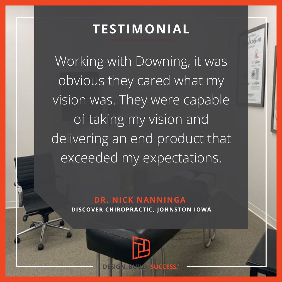 Testimonial from Dr. Nick at Discover Chiropractic, Johnston Iowa