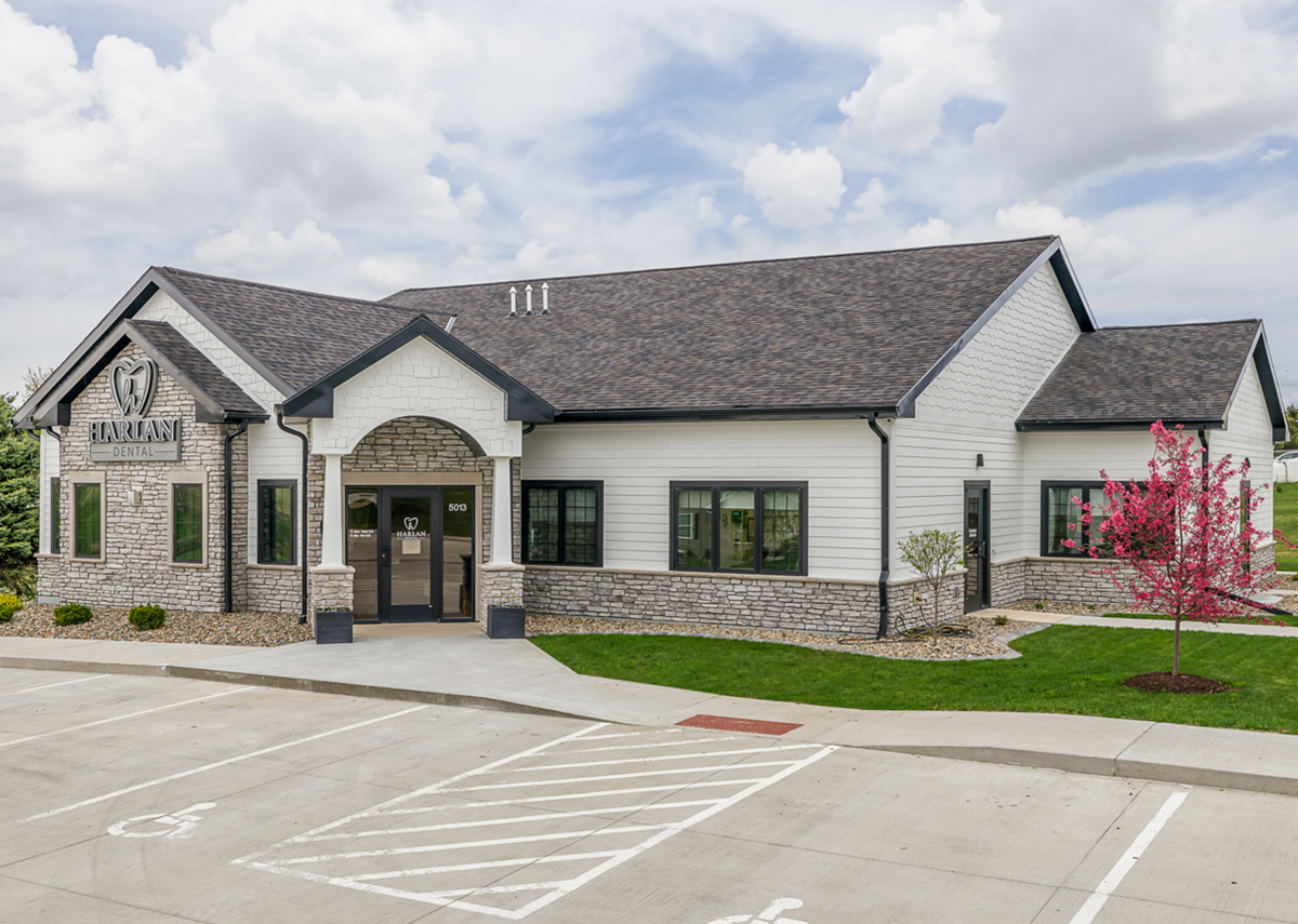harlan dental downing construction