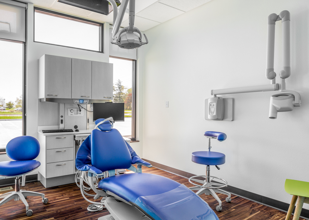 Indianola Family Pediatric Dentistry exam room