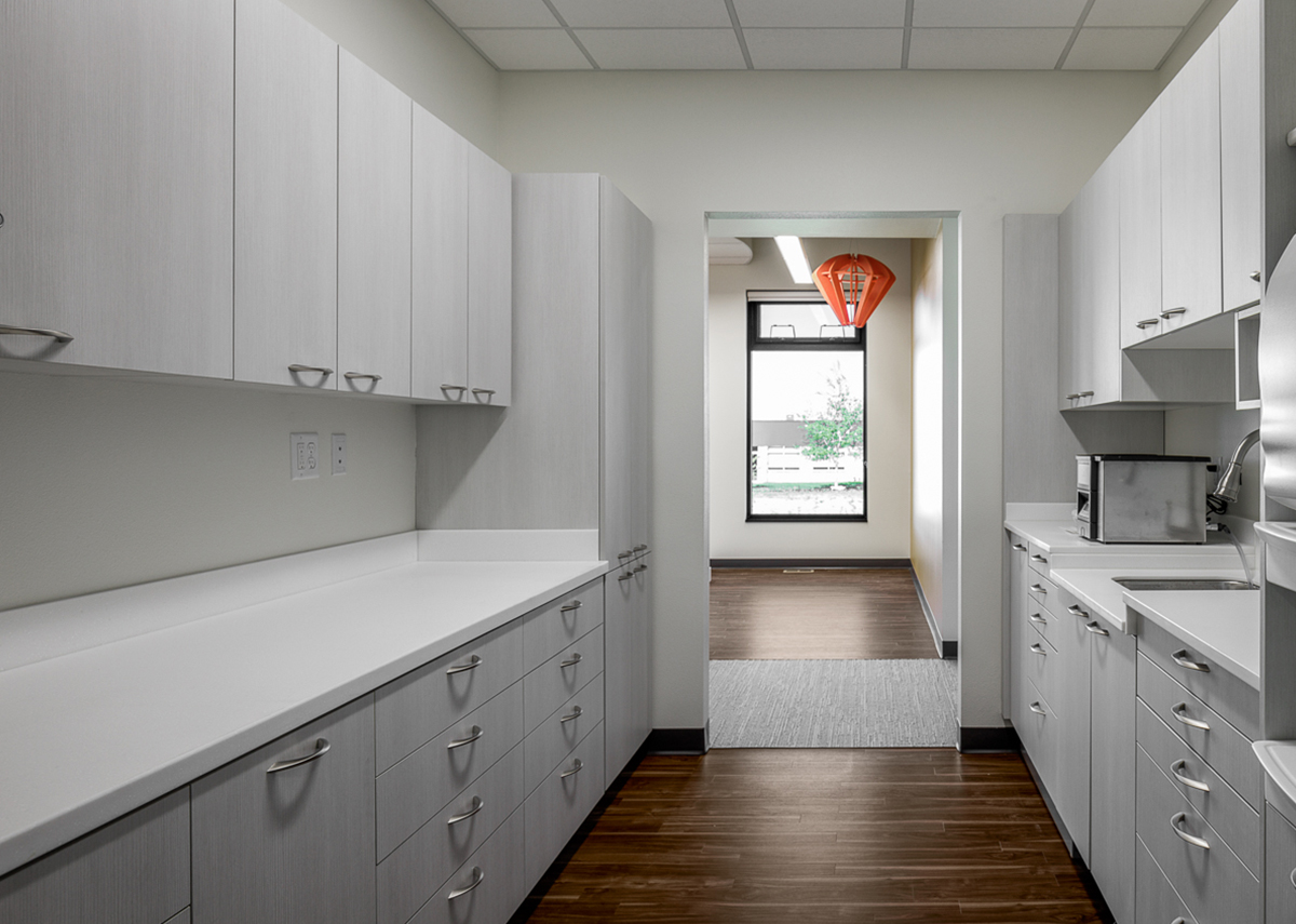 Indianola Family Pediatric Dentistry staff work area