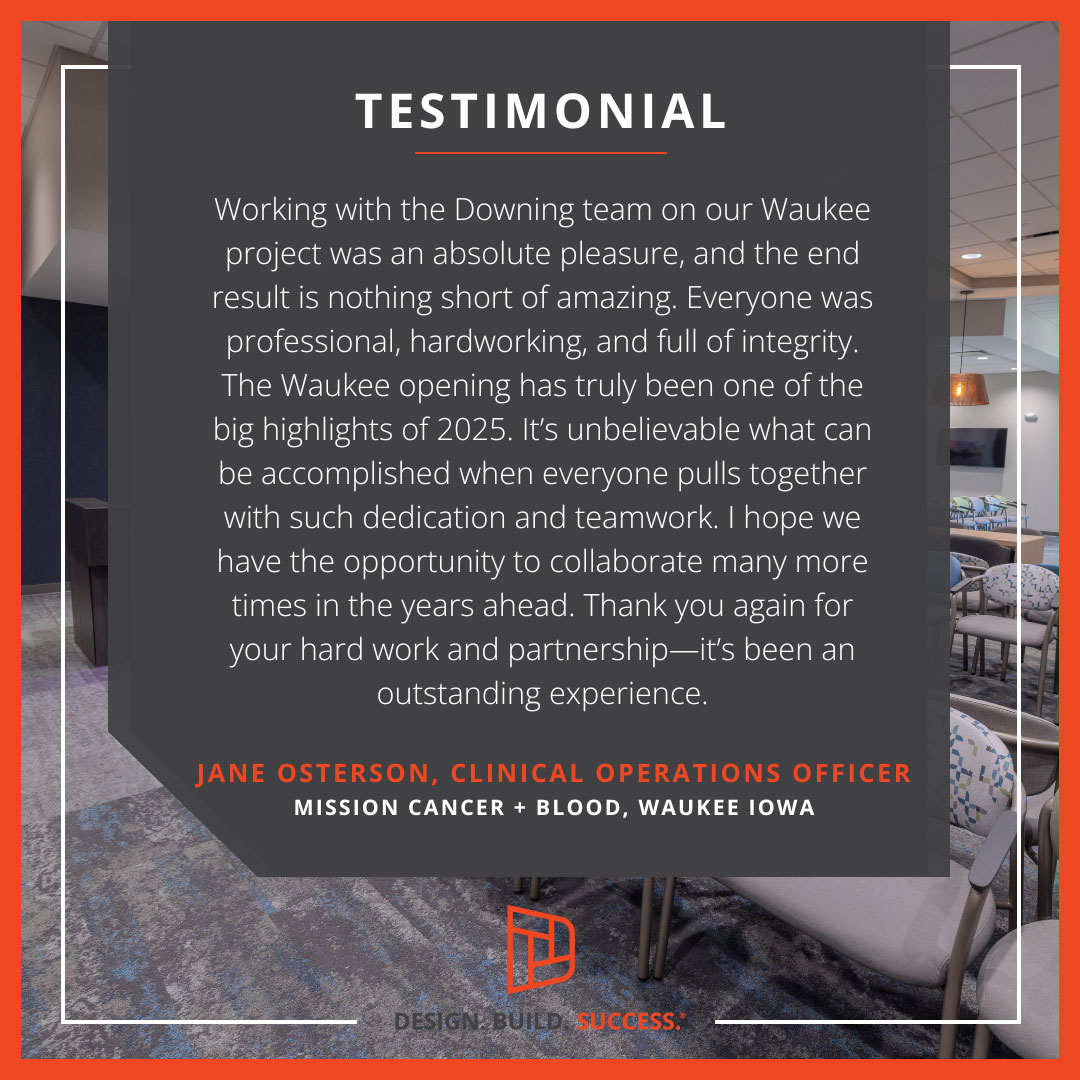 Testimonial Jane at Mission Cancer + Blood, Waukee, Iowa
