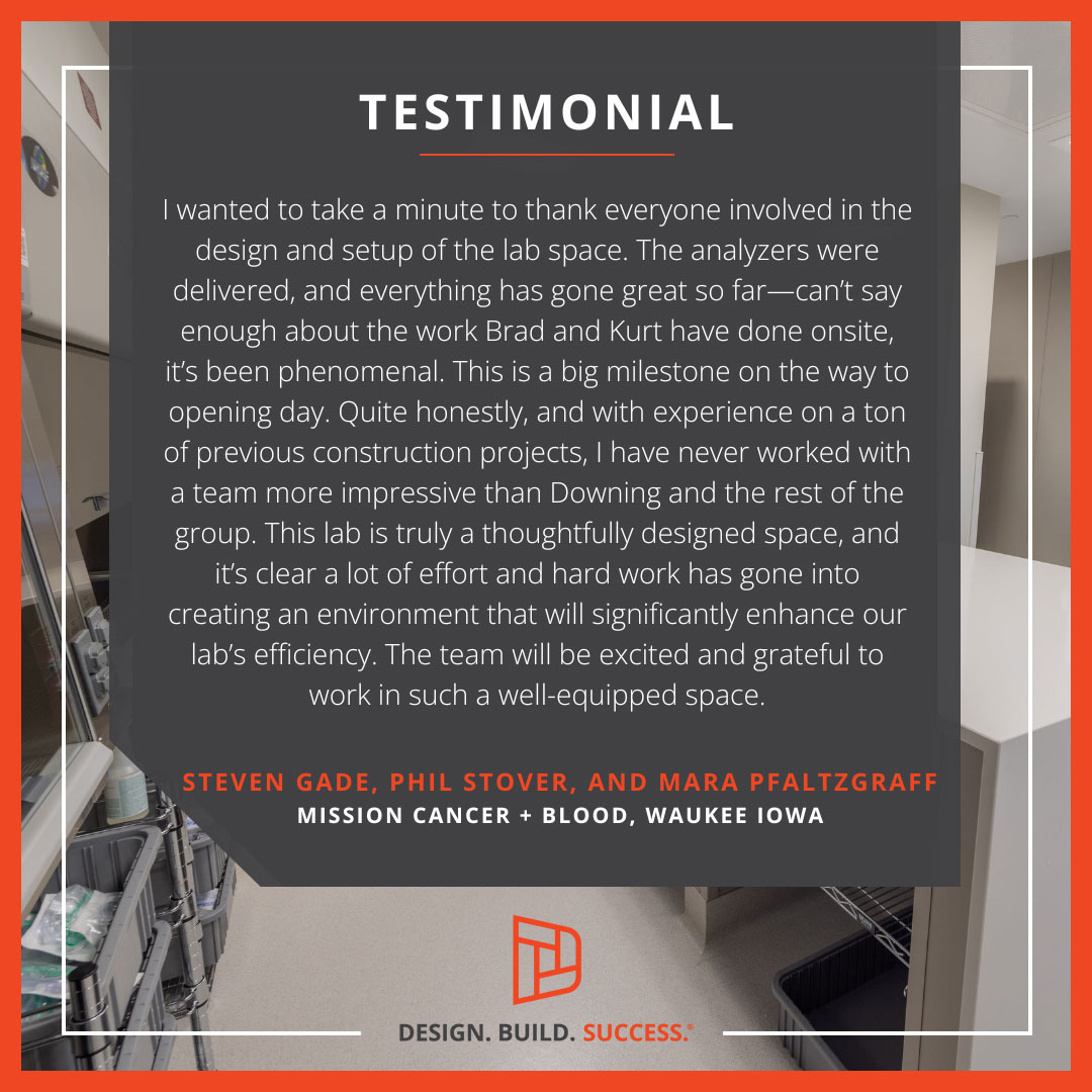 Testimonial Steven at Mission Cancer + Blood, Waukee, Iowa
